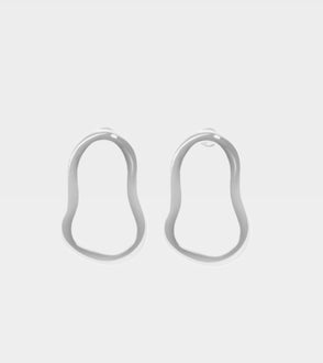 Alesia Earrings #2 Argent