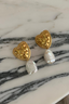 Kolczyki Notre Dame Coeur #2 Petit Perle