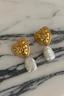 Kolczyki Notre Dame Coeur #2 Petit Perle