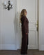 ESPOIRE trousers in chocolate brown