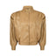 NOSTALGIE retro it girl jacket in carmel
