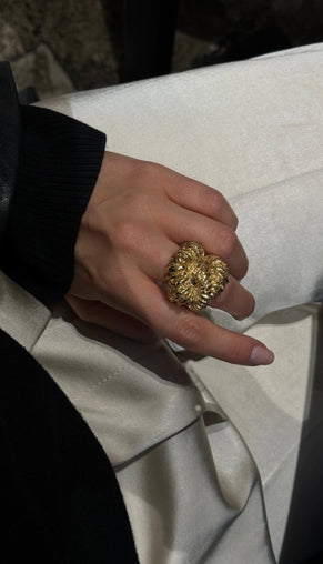 Fougères Argent Ring