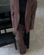 ESPOIRE trousers in chocolate brown