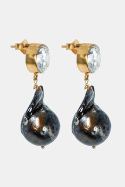 Hoche Perles Noires earrings