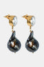 Kolczyki Hoche Perles Noires