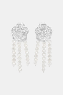 Françoise Argent Petit Perle earrings