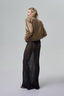 NOSTALGIE retro it girl jacket in carmel
