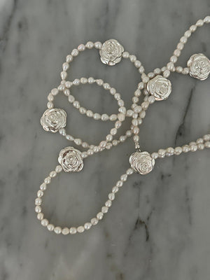 Naszyjnik Duchesse de Montebello Perle Argent