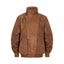 DÉVOUEMENT bomber jacket in suede