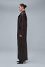 AMOUR bordeaux straight coat