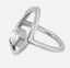 Pierścionek Alesia Strass Argent
