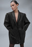 PASSION retro it girl jacket in black