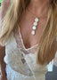 Choker Nimes Triple Perle