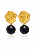 Kolczyki Duchesse de Montebello Onyx