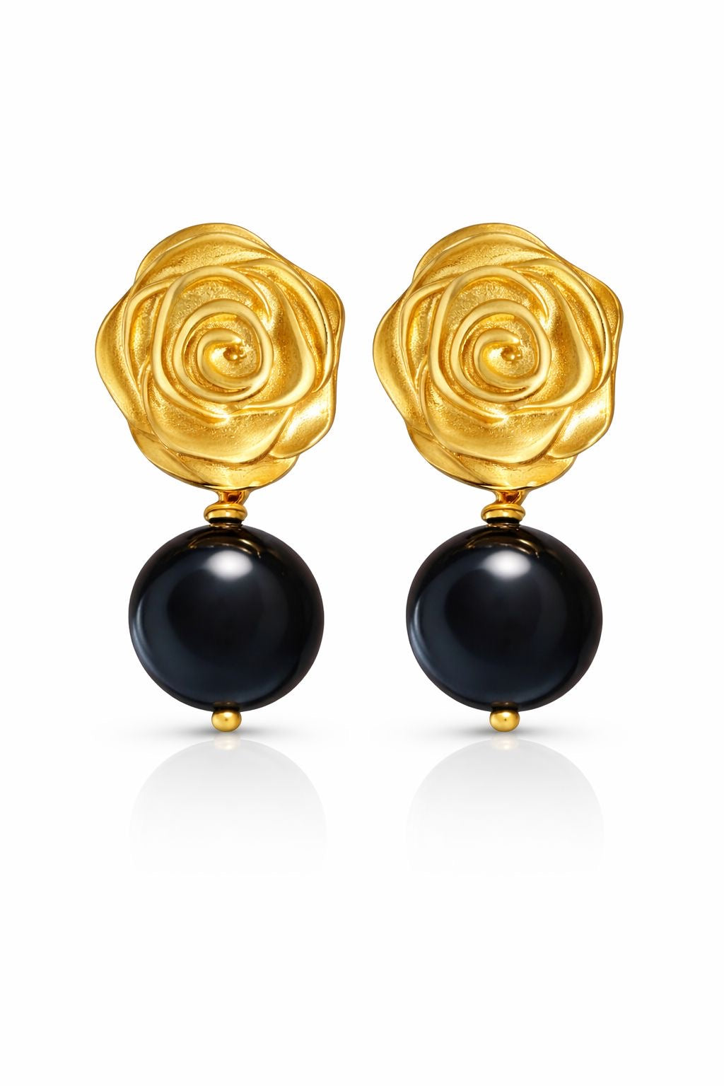 Kolczyki Duchesse de Montebello Onyx