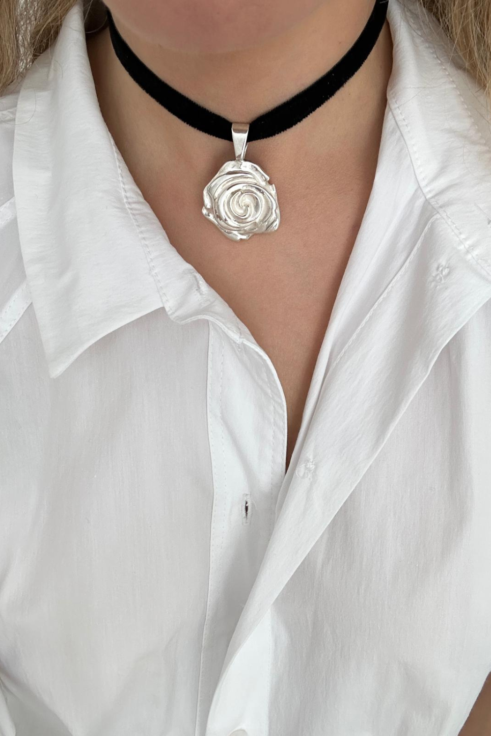 Choker Cardinal de Richelieu  Argent #2 Slim