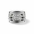 Pierścionek Dèco Strass Argent