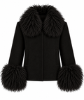 Kurtka Quietude ALPACA BLACK