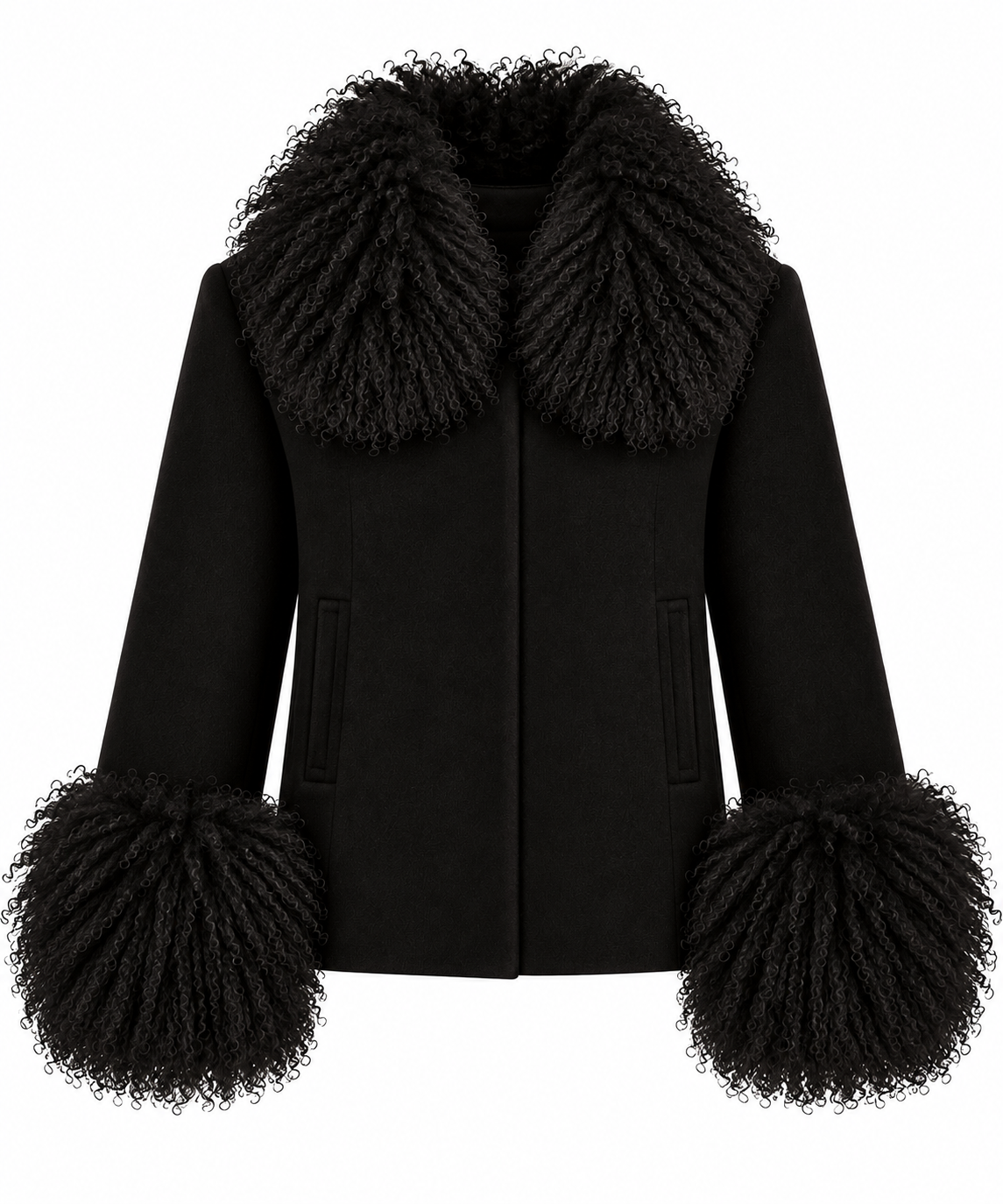 Kurtka Quietude ALPACA BLACK