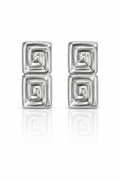 Ohrringe Balard Double Argent