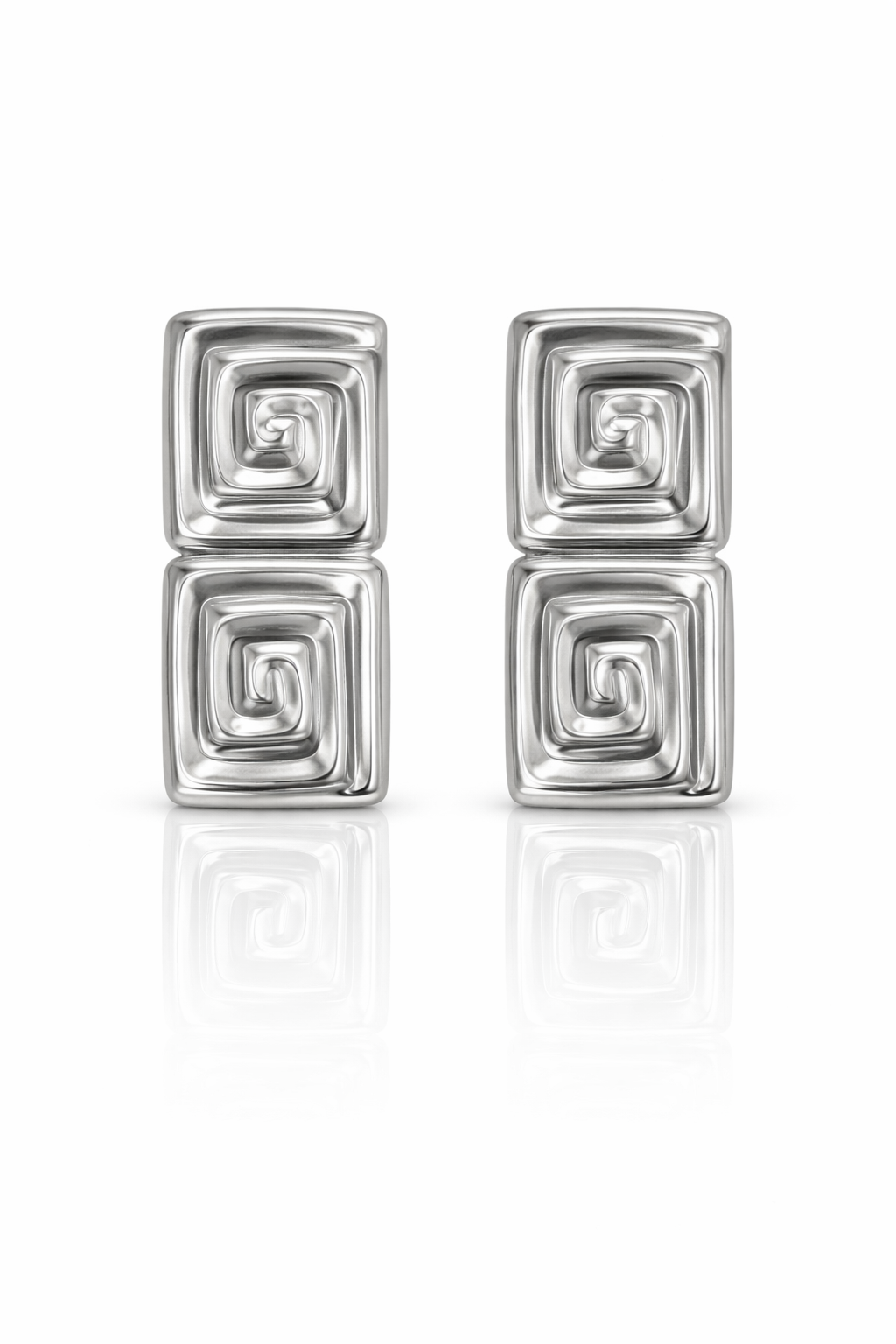 Ohrringe Balard Double Argent