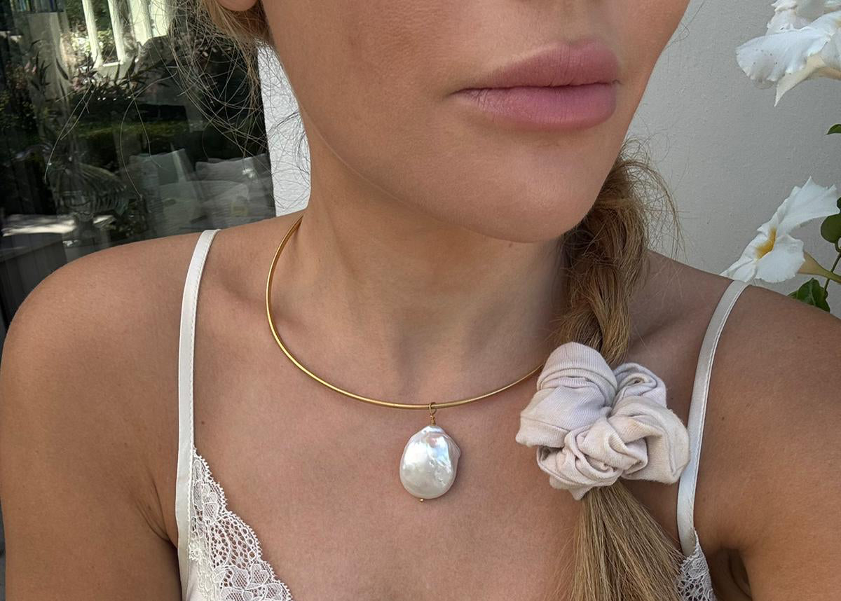 Choker Nimes Perle