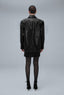 PASSION retro it girl jacket in black