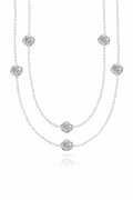 Halskette Duchesse de Montebello Perle Silber