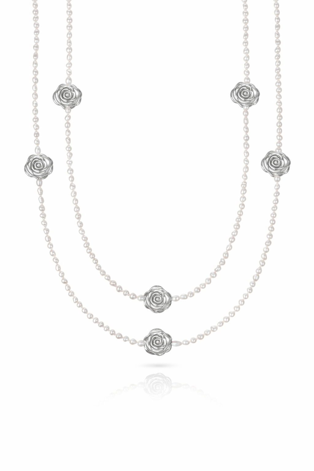 Naszyjnik Duchesse de Montebello Perle Argent