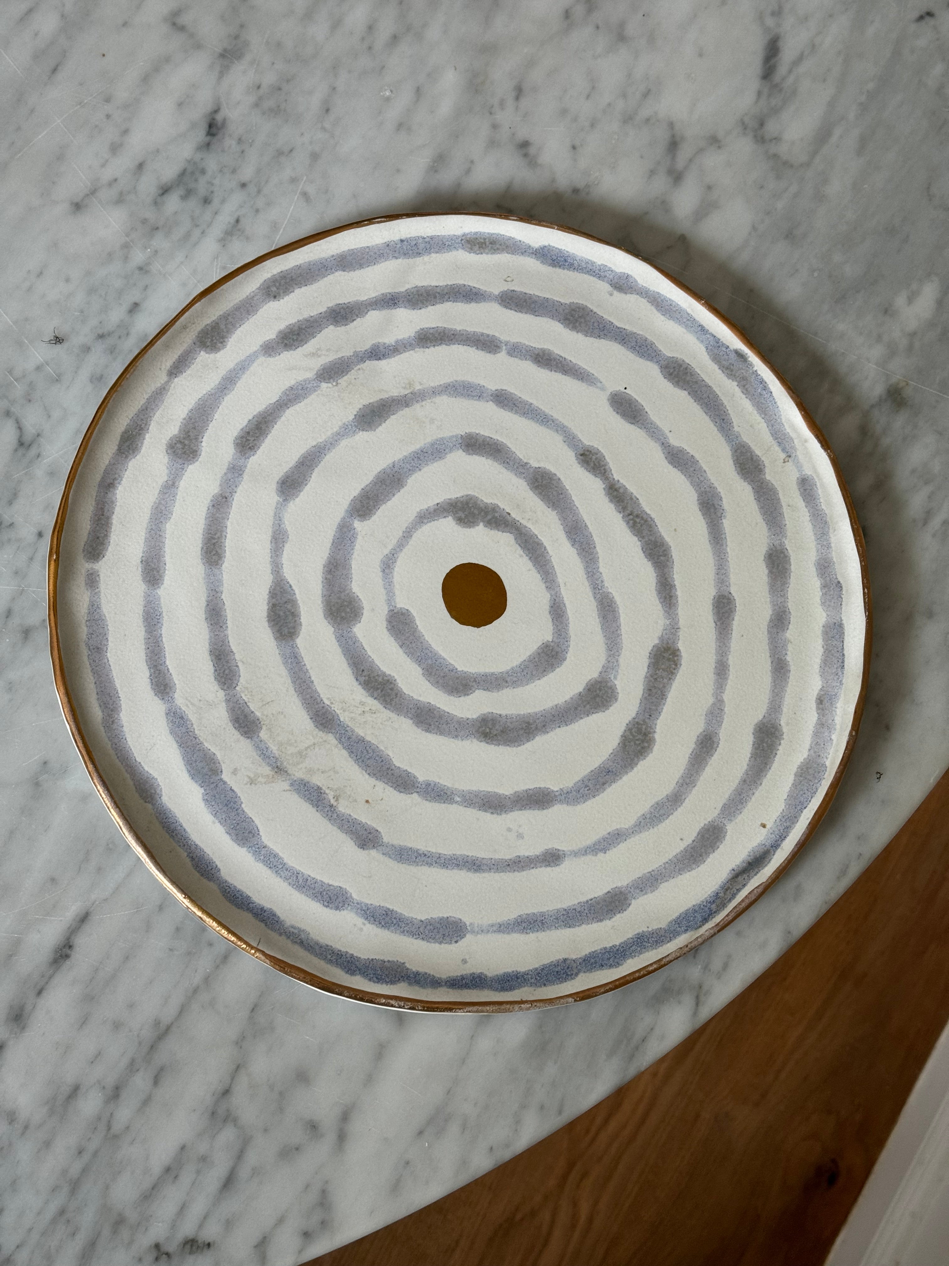 LARGE COTE D'AZUR PLATE