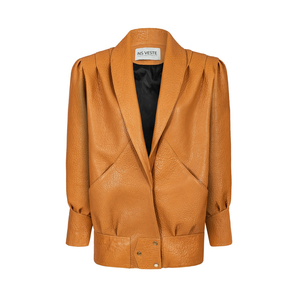 PASSION Retro It-Girl-Jacke in Caramel