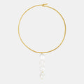 Choker Nimes Triple Perle