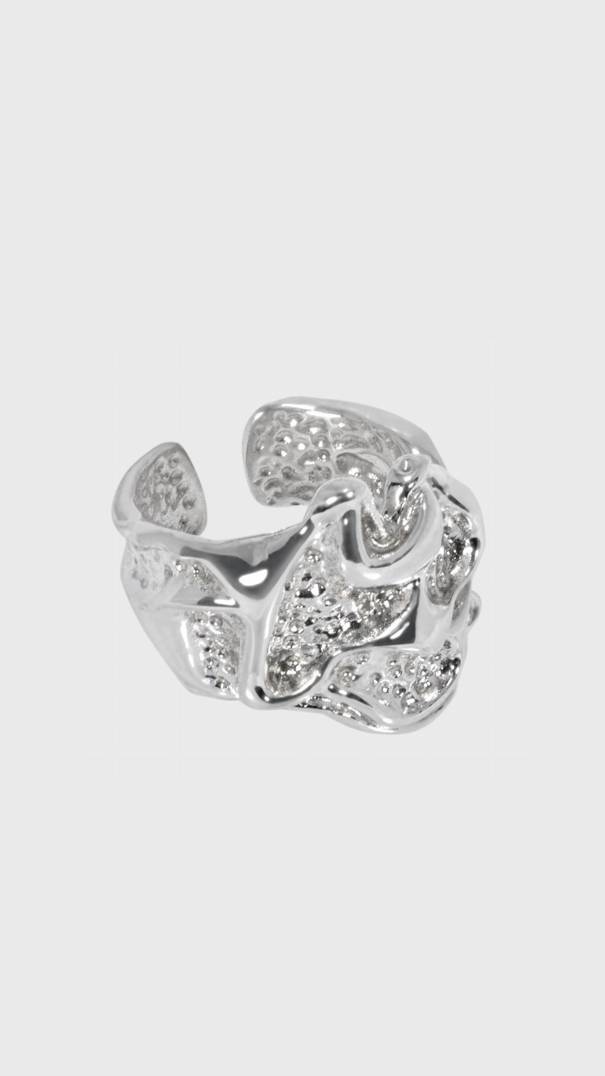 Ring Porte Dorée Silber