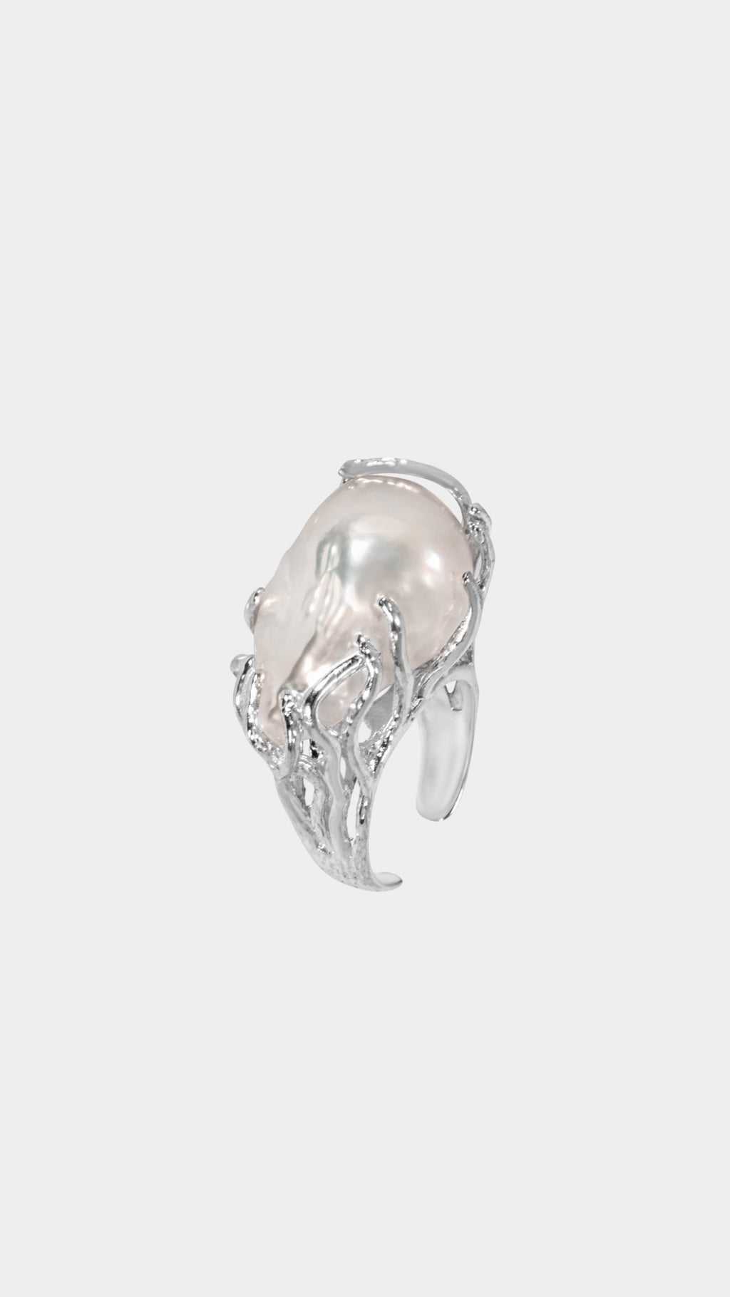 RING VALLAURIS SILBER