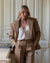 ESPOIRE blazer in caramel