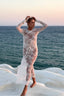 FOLIE Lace Long Dress