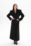 COLÉRE waisted coat in black