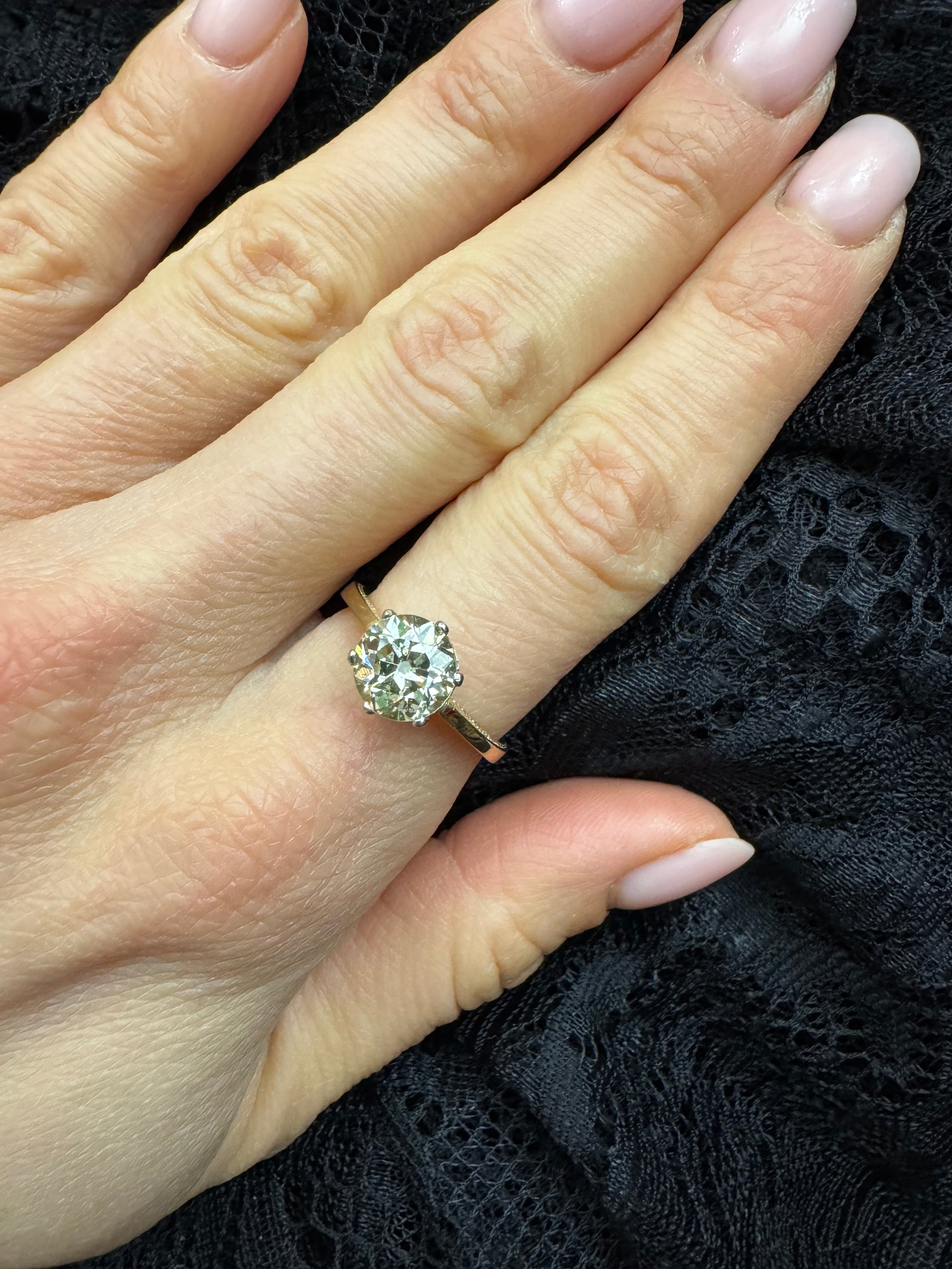 Ring Lumière Solitaire