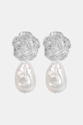 Ohrringe Françoise Argent Grand Perle