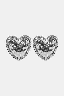 Kolczyki Notre Dame Coeur #2 Argent Petit