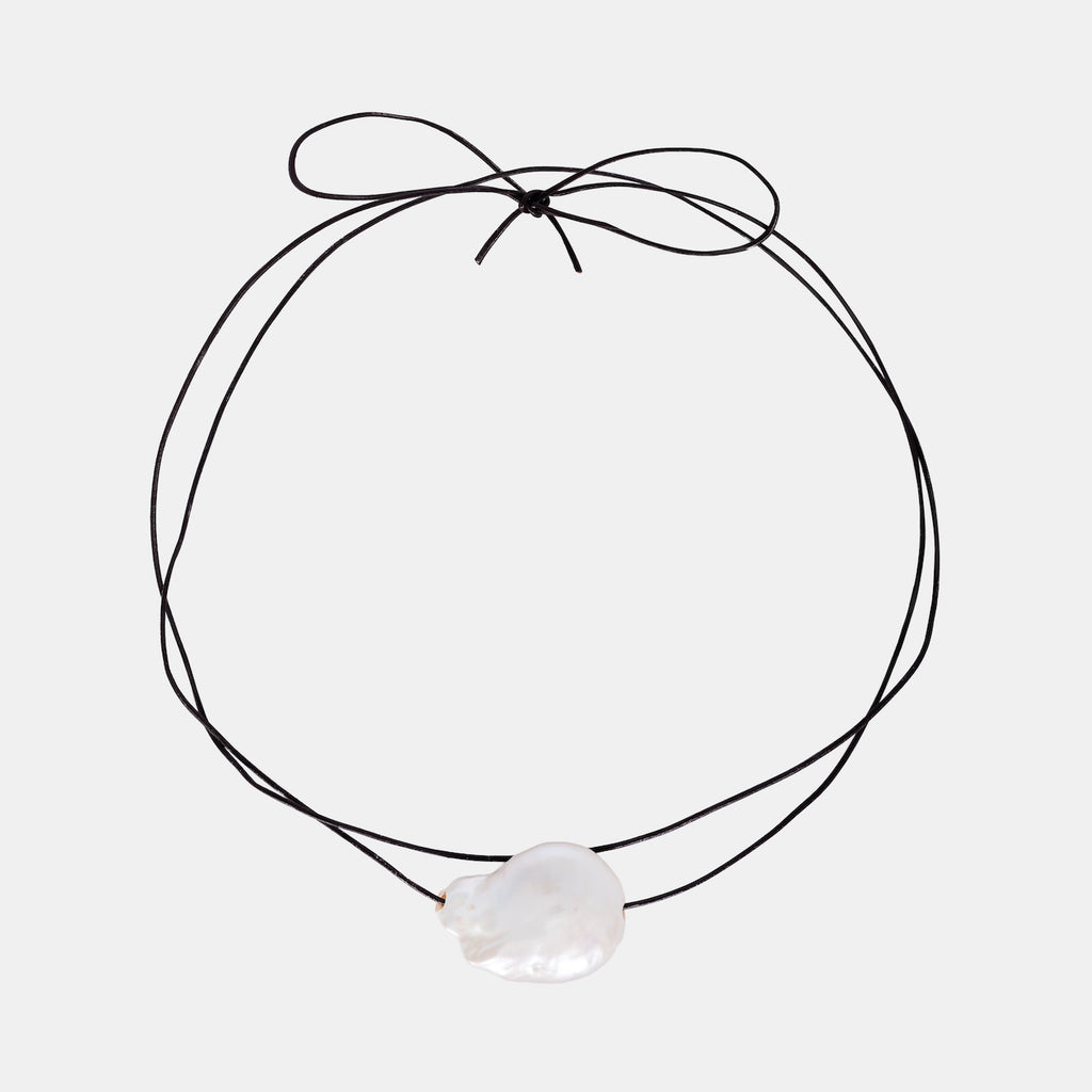 Halskette Choker Barockperle