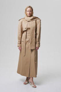 EXALTATION trench coat