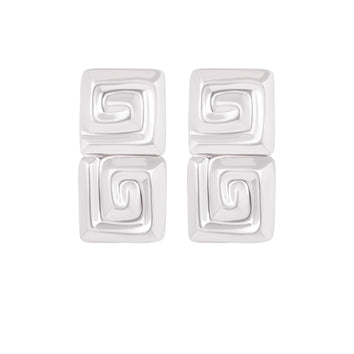 Kolczyki Balard Petit Double Argent