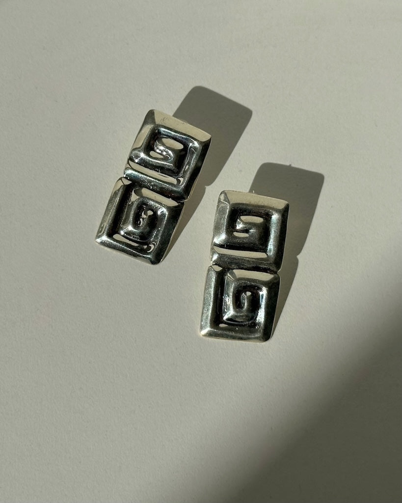 Kolczyki Balard Petit Double Argent
