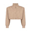 ENCHANTÉ trench cropped jacket in beige