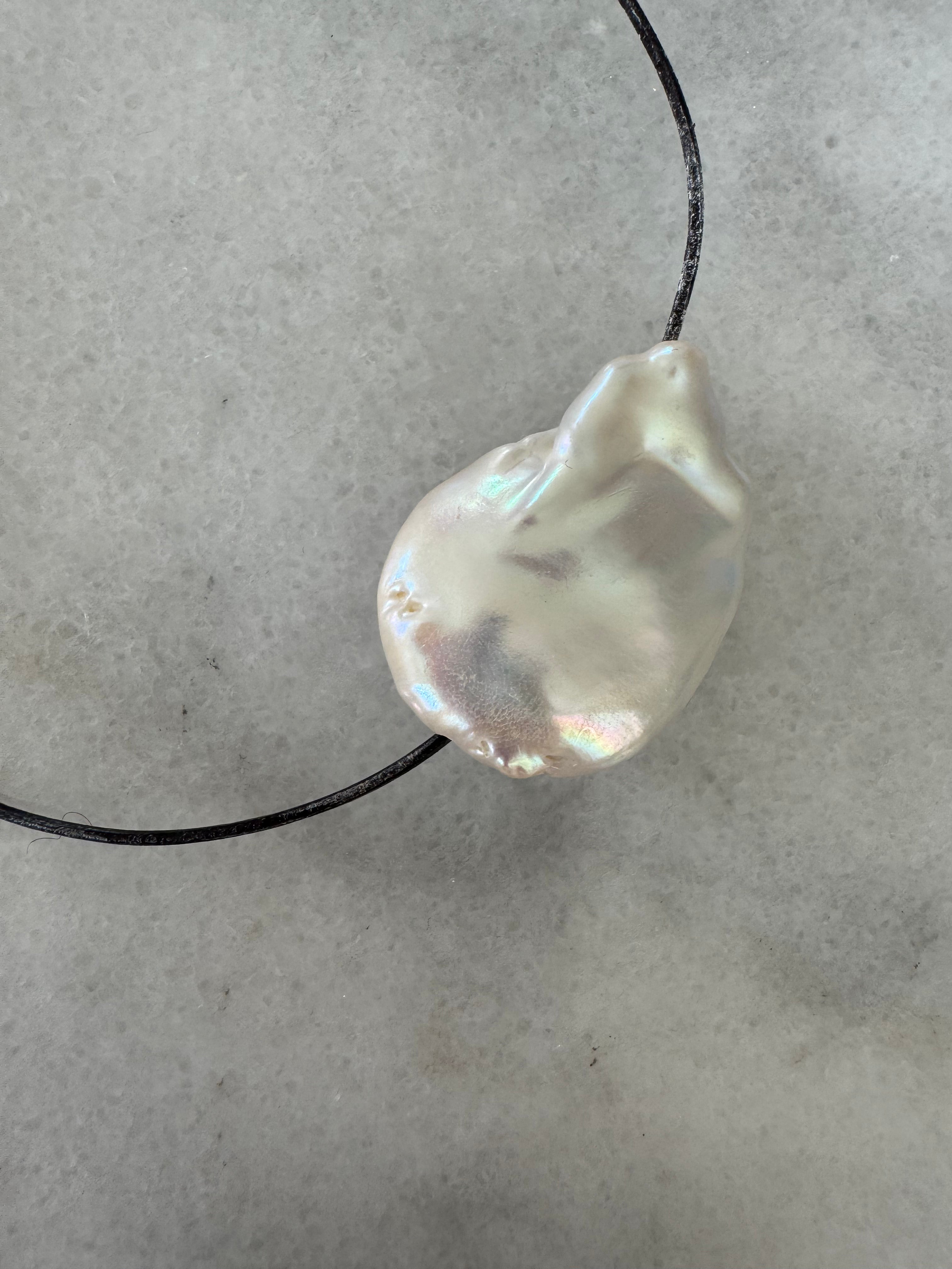 Halskette Choker Barockperle