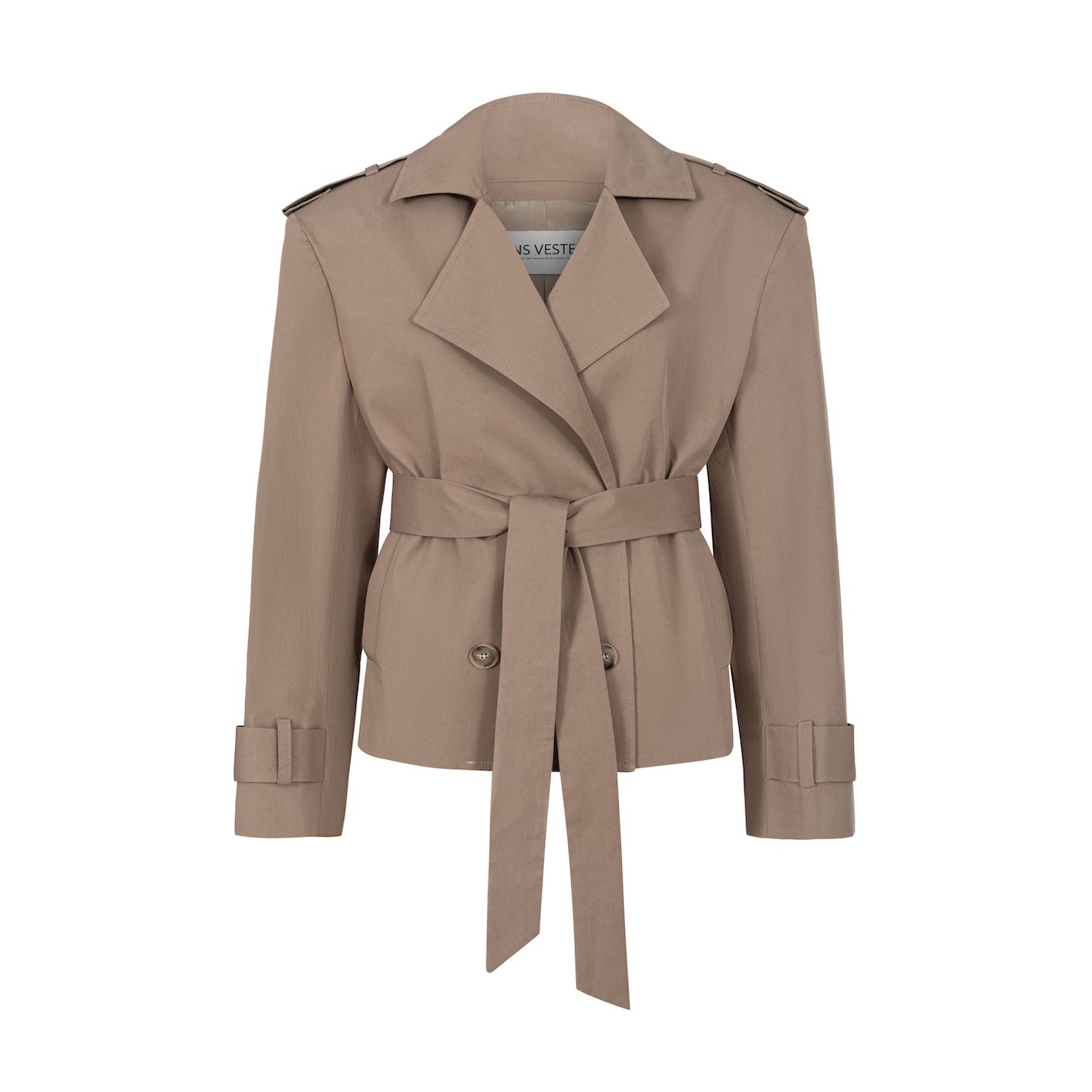 AMBITION short trench coat