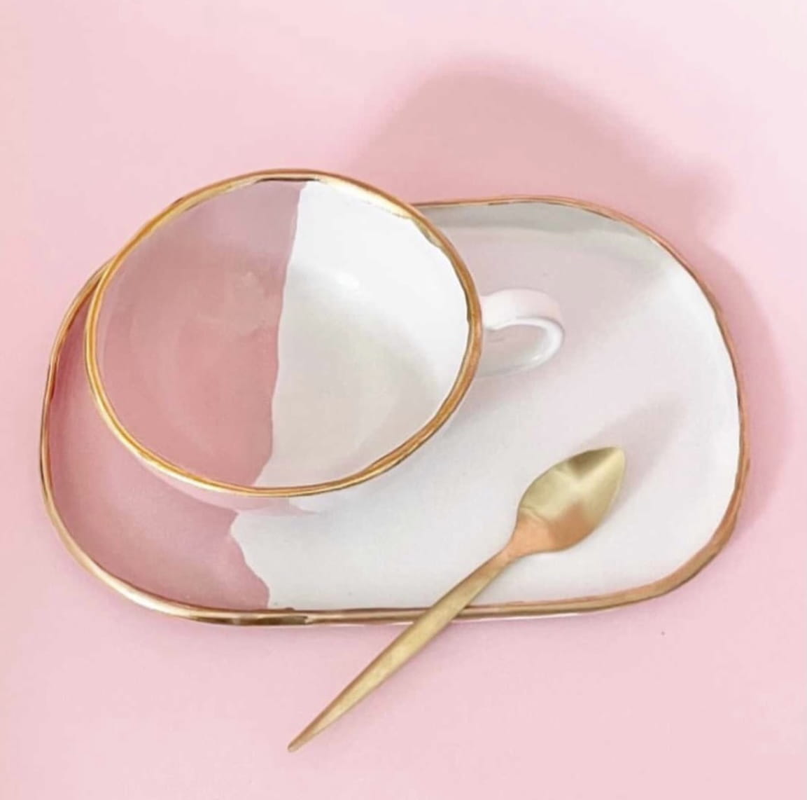 Los Angeles Cup and Saucer