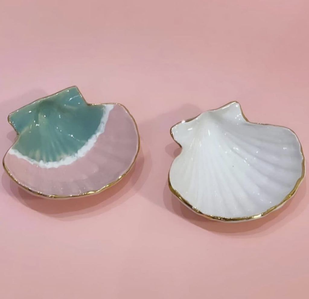 Muschelschale zweifarbig