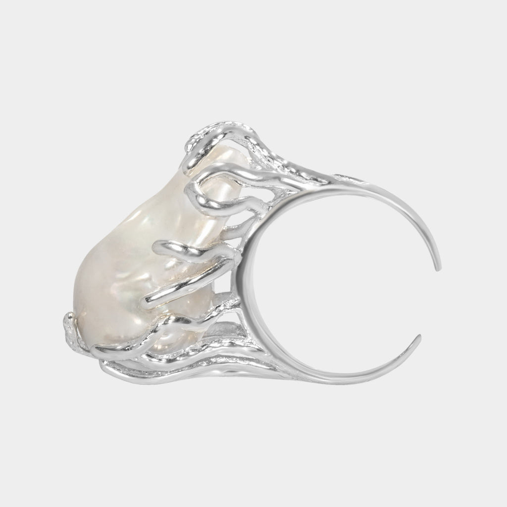 RING VALLAURIS SILBER
